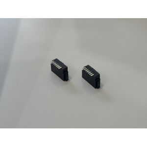 Buy cheap SATA 7-Pin Wire Solder Female Connector, 1.27mm Pitch PCB Signal Power Interface, Custom Electrical Terminals for HDD SSD Server Storage Transmission from wholesalers