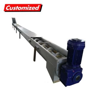 Buy cheap Initial Payment Stainless Steel Screw Auger Conveyor for OEM Custom Sludge Dehydration from wholesalers