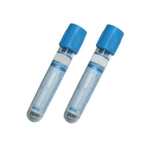 Buy cheap Venipuncture Plasma Blue Top Heparin Blood Capillary Tube from wholesalers