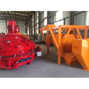 Buy cheap Automatic Control Planetary Concrete Mixer Simple Structure PMC100 Precast Making from wholesalers