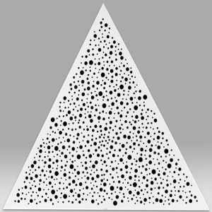 Buy cheap 1000x1000x1000mm Triangular Clip In Ceiling For Metro Station from wholesalers