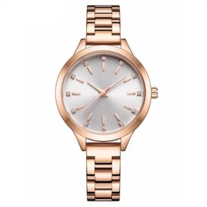 Buy cheap 7.9mm Thickness Ladies Diamond Watch 3ATM Three Pin Waterproof from wholesalers