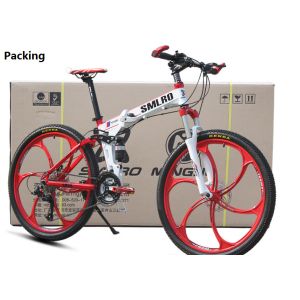 Buy cheap Height 155cm Full Alloy 27 Speed Aluminum Folding Mountain Bike from wholesalers
