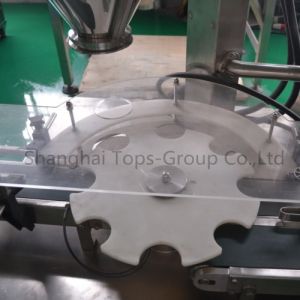 Coffee / Milk Rotary Powder Filling Machine Spice Multi Language Interface