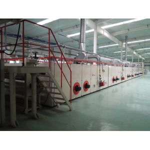 China Compound Drying Carpet Backing Machine Horizontal  Conveyor Belt on sale