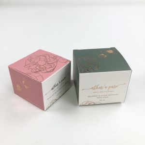 Buy cheap Custom spot uv cosmetics packaging folding carton box printing from wholesalers