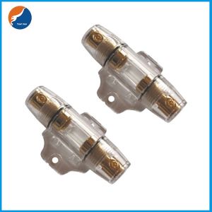Buy cheap AGU-04 Single In-Line 4 8 AWG Wire Car Amplifier AGU 10x38mm Glass Tube Fuse Holder from wholesalers