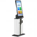 Buy cheap 21.5 Inch Management Self Service Kiosk Payment Terminal With Qr Code Scanner Printer Pos from wholesalers