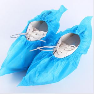 220V 90pcs/Min Disposable Non Woven Shoe Cover Making Machine