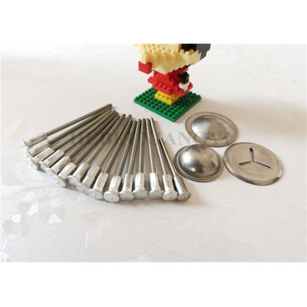 M3 Aluminum Alloy Deck Board Bi Metallic CD Weld Pins With Speed Clips