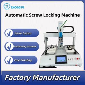 Servo Motor 4 Axis Automatic Screw Locking Machine For Mobile Phone