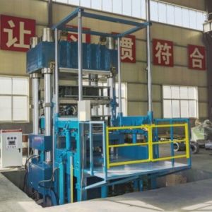 Buy cheap Rubber Solid OTR Tyre Hot Press Machine for Vulcanizing Molding 2600*1800*5800mm Size from wholesalers