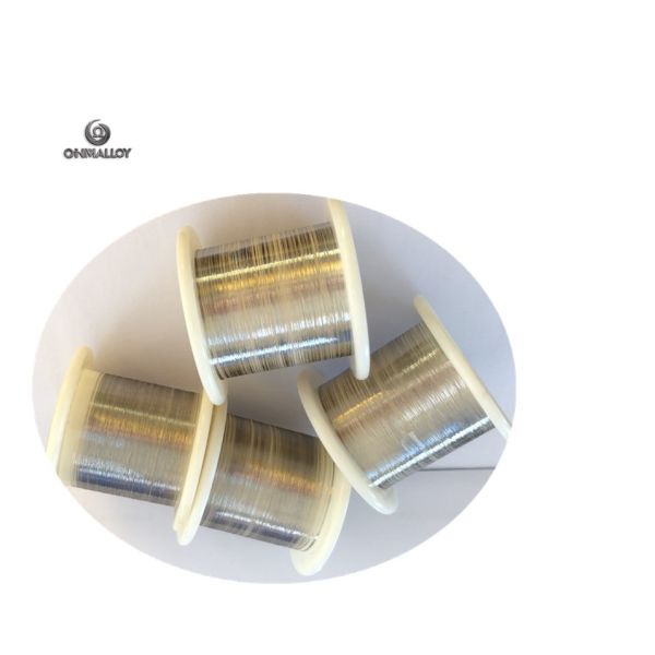 Buy cheap Excellent reel ability Ni35Cr20 flat wire Chromel D Nikrothal 40 wire for heat sealer from wholesalers