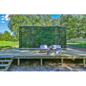 Buy cheap Modern Design Style Sunroom Houses Aluminium Glass House Solarium With Smooth Surface from wholesalers