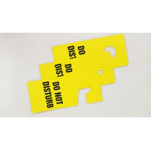 Custom Design Plastic Safety Tag Essential Equipment For Worker Protection