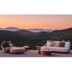 Buy cheap Teak wood High density sponge teak sofa set weather resistant from wholesalers