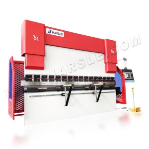 CNC Synchronized Press Brake 125T DA66T Controller Capacity 3200mm Length