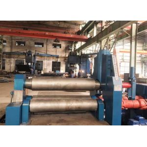 Buy cheap 60mm Thickness Plate Bending Machine Hydraulic Symmetrical 3 Rolls PLC from wholesalers