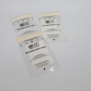 Buy cheap Ai 650 Clear Self Adhesive Seal Specimen Bag Accept Custom from wholesalers