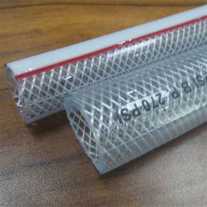 Buy cheap Flexible / transparent pvc clear hose/pvc fiber braided reinforced water hose tube from wholesalers
