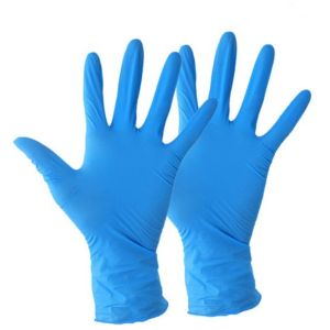 Buy cheap S 80mm Width Disposable Medical Nitrile Gloves AQL2.5 from wholesalers