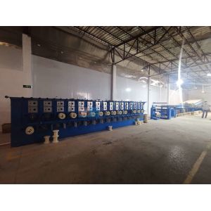 Buy cheap Multimode 500W Straight Line Wire Drawing Machine 40 Head 700 Degree from wholesalers