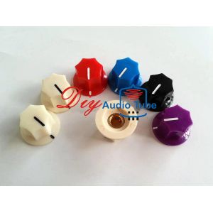 Buy cheap Brass Insert Stereo Knobs For Volume , Electric Guitar Tone Knob Shaft Hole 6.4mm from wholesalers