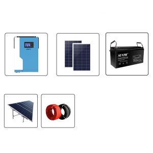 IEC Off Grid Solar Power System 3.5Kw Horizontal Control All In One Machine