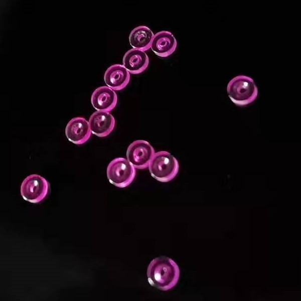 Quality Customized CZ Ruby Bearing , Sapphire Bearing With Through Hole for sale