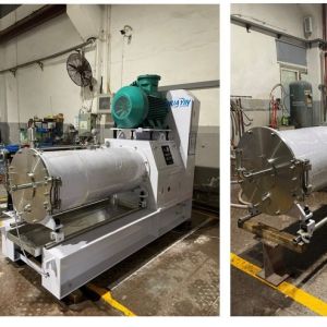 Buy cheap 100L 250L 55 75kW Sand Mill Machine For Wet Grinding Paper Making Inks Pigment from wholesalers
