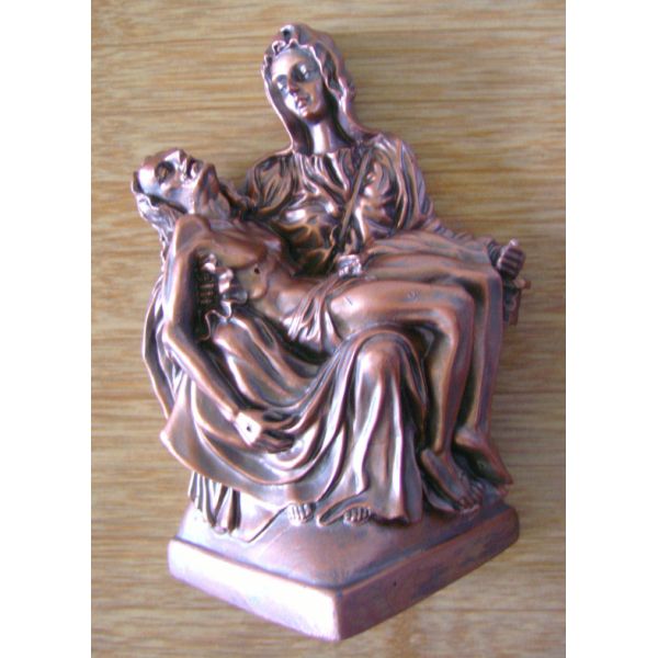 Buy cheap Resin Materials Casket Parts RSC01 High Durability In Anique Copper SGS Certificated from wholesalers