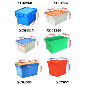 Buy cheap 46L Recyclable Moving Boxes Stackable Crate for Warehouse Storage Needs from wholesalers