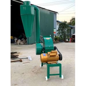 Feed Crusher And Grinder Grass Feed Processing Machine Diesel Engine Corn Rice