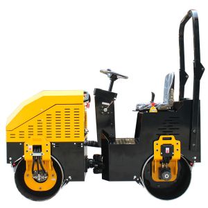 Buy cheap 1 Ton Vibrating Tandem Compactor Ride On Road Roller Mini Asphalt Road Compactor Roller from wholesalers