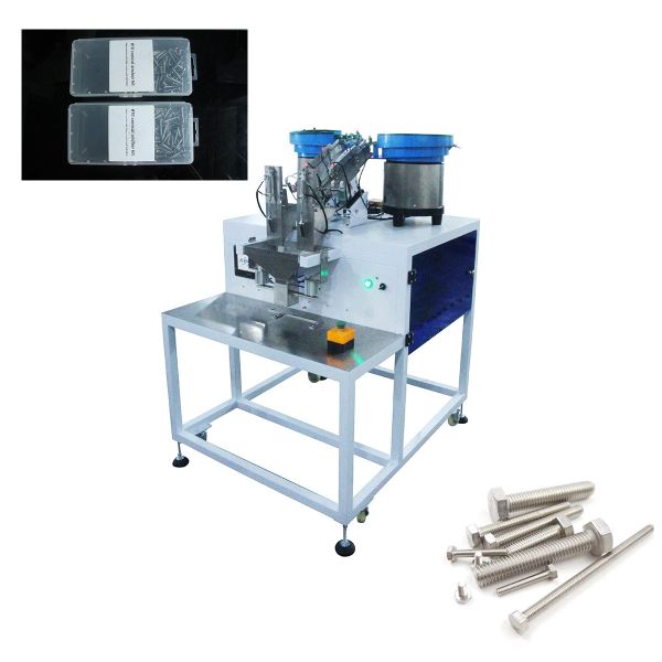 automatic small hardware plastic parts counting bagging packaging machinery