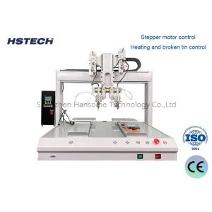 Buy cheap Tabletop Soldering Machine Dual Platform 360 Degree Solder Tip With Stepper Motor from wholesalers