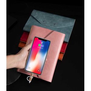 Buy cheap Folding Reusable Notepad With Power Bank , Multiscene Phone Charging Notebook from wholesalers