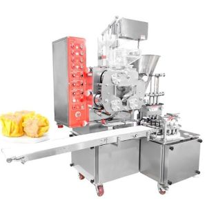 High Speed Fully Automatically Siomai Molder Machine 3000W Humanized Design