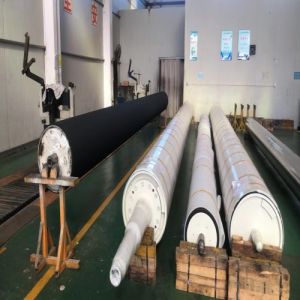 Buy cheap 13000mm Corona Roller Synthetic Rubber Coated Resistant to 200 kV for Corona Treater with 700m/min Maximum Speed from wholesalers