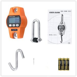 300kg Hanging Crane Scale with Bluetooth Function and LED/LCD Display ABS