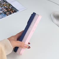 China Built-in Camera Stand Magnetic Phone Case Translucent Matte With Magsafe Cover for sale