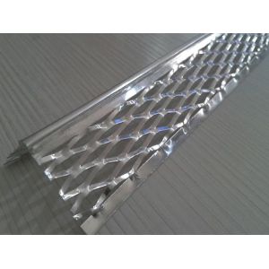 Buy cheap Aluminium Angle Bead 32mm Wing 3*10mm Hole 4mm Reinforce Flange from wholesalers