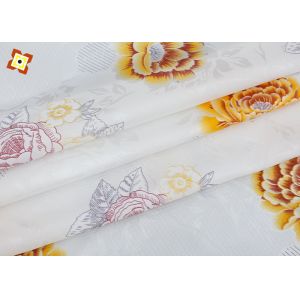 230cm Width Mattress Quilting Fabric Polyester Warp Knitted Printing Bronzing