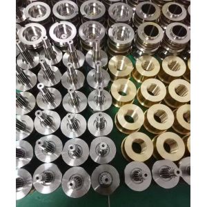 Buy cheap TiN Coating Cosmetic Injection Moulding , Custom Mold Components Gold Natural product