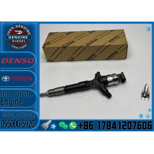 Buy cheap  095000-5920 auto engine diesel fuel injector 5920 common rail injector 0950005920 23670-09070 23670-0L020 from wholesalers