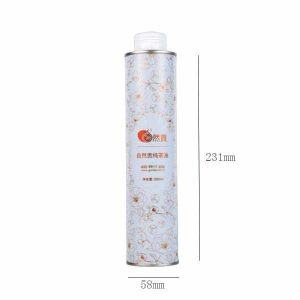 750ml 0.23mm Thickness Oil Can For Food Packaging Within Customer Requirements