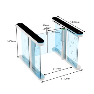 Buy cheap HCW High Security Speed Lane Turnstile with Face Recognition and 24/7 Uninterrupted Operation for Access Control from wholesalers