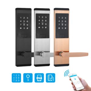 Office 300mm Intelligent Door Lock FCC Metal App Code Lock