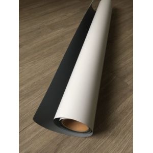 Buy cheap None curling grey back PET Rollup media from wholesalers