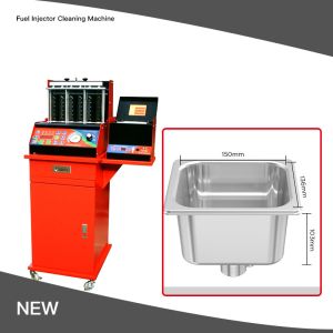 Buy cheap LED Display Fluid Ultrasonic Fuel Injector Cleaning Machine 10000RPM from wholesalers
